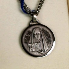St Therese Medal on Chain